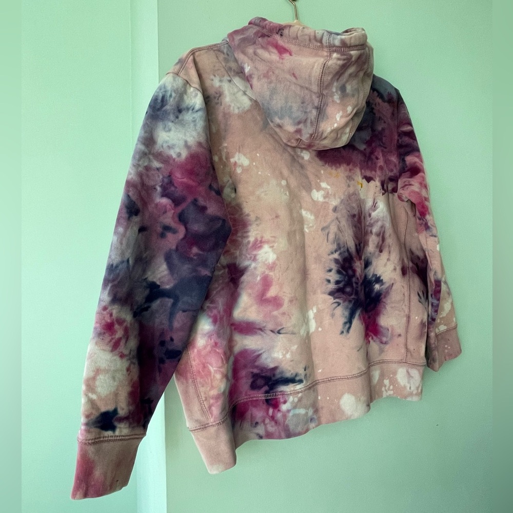 Organic Cotton Fleece Rose Quartz Hoodie & Sweatpants Set - Picture 7 of 12